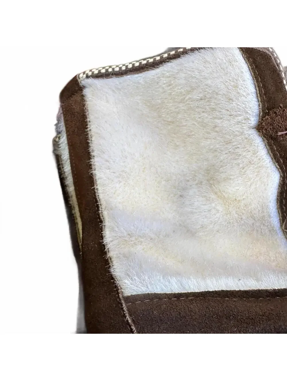 Vintage Snowland Made In Italy Hair On Hide Shearling Boots Women’s Size 8